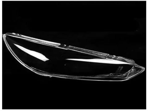 YHQKJ Auto Scheinwerferglas für Ford Focus 2015 2016 2017, Frontscheinwerfer Objektivabdeckung Scheinwerferabdeckung Lampenschirm Lampshade Klare Gehäuse,B/Right