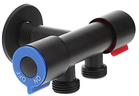 Angoily Toilettenspülventilkern Edelstahl-winkelventil Wasserabschaltung Waschbeckenventil Einfach Zu Installieren
