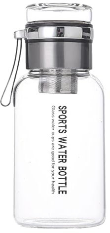 Botella De Agua Deportiva De Vidrio Taza Deportiva de Agua de Vidrio
