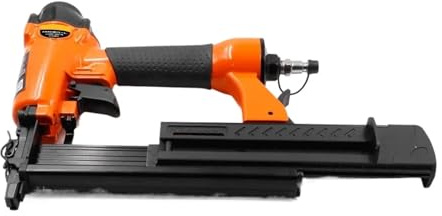 MJMLUCK Pistolet agrafeur pneumatique sans Huile 2 en 1 pour Meubles, agrafeuse à Cadre en Bois, Outil pneumatique pour Meubles