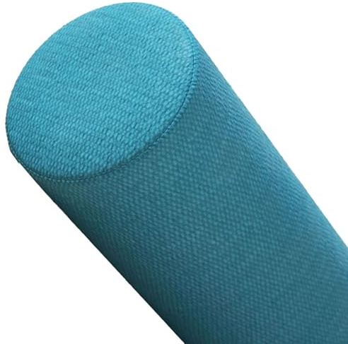 Odaima Nackenrolle Rollenkissen 30/40/50/60/90/100 cm Zylindrischer Kissen Nackenkissen Kopf, Nacken, Rückenstütze Kissenrolle abnehmbar Dekokissen für Betten und Sofas Yoga(Blau,20cmx100cm)
