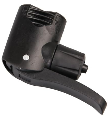 JUMPLAWN 2 Stück Aufblasdüse Mehrzweck Luftpumpenadapter für Französische und Amerikanische Reifenventile Schwarz Kompatibel mit Fahrrad und Reifenfüllgeräten