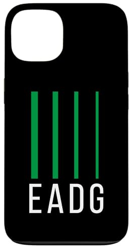 Guitare Basse Basse EADG 4 Cordes Coque pour iPhone 13