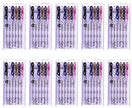 Supvox 10pcs Pre-Threaded Needle Kit Reisen Nähzeug tragbare Nähzubehör für schnelle Verlegenheit Nähzubehör