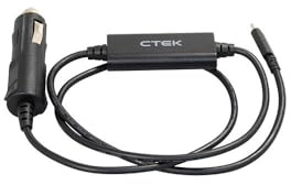 CTEK CS Free USB-C Charge Cable 12V Plug - Laden Sie den internen Akku Ihres CS Free über die 12-V-Zubehörbuchse Ihres Fahrzeugs auf