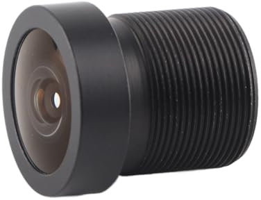 Objectif fisheye M12, 2,1 mm, grand angle 150°, M12 x 0,5 Ip, objectif d'appareil photo CCTV pour puces CCD 1/3 1/2,9