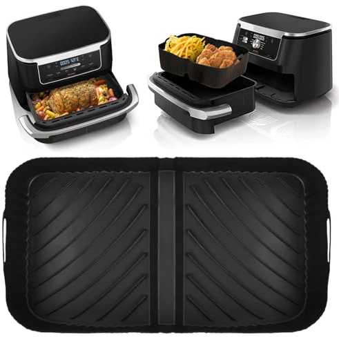 For Ninja Flexi Drawer Air Fryer Accessories AF500uk, Silicone Air Fryer Liner for Ninja Flexi Drawer 10.4l Air Fryer Accessories, Large Air Fryer Accessories Reusable Air Fryer Basket