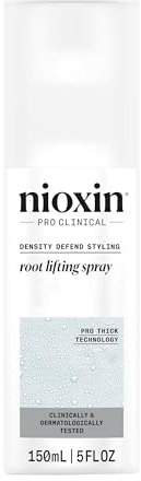 NIOXIN Density Defend Styling Root Lifting Hair Spray - Spray Cheveux Épaississant Liftant - Enrichi en Huile de Menthe Poivrée (150 ml)