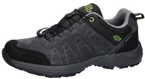 Brütting Unisex Mount Harvard Low Trekkingsskor, antracit/grön, 40 EU, Antracit grön, 40 EU