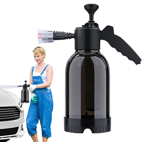 Auto Schaumsprühgerät, 2L Multifunktional Auto Wasch Schaumsprühgerät, Tragbarer Robust & Langlebig Schaumlanze, Gartenschlauch Spritzpistole Auto Schaumsprüher für Autodetailing, Autoreinigung