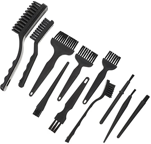 Holibanna 11piezas Cepillo Limpieza Teclado Mecánico Kit De Limpieza Pc Herramientas De Electrónica