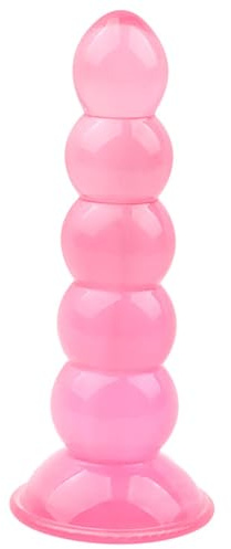 Pagoda Shaped Silicone Anal Plug for Male and Female Adult Sexual Products Pull-Bead Anal Dilator for G-Point Stimulation