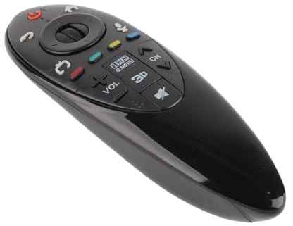 Eacam TV Remote Control Controllo Sensibile Sostituzione 3D TV Controllo Televisivo per un Televisore Smart Magic Magic Magic Magic, Facile da Usare, Comodi da Contenere, Pulsanti