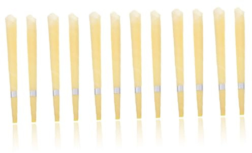 PAMINGONO 12 Stück Teiliges Ohr aromatherapie stäbchen Groß Beruhigende Bergamotte duftkerzen Bequemes Ohrwachs zubehör Tinnitus Verbessert Schlaf Geeignet für Outdoor arbeiter und Staubige
