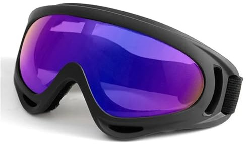 TXLEAPEY Skiing Goggles Cycling Motorcycle Windproof Anti-fog Snowboard Snow Winter Outdoor Sport Eyewear(White Ski Goggle)