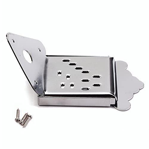 WNWN Ersatzteile Mandolin-Saiten-Brückenschrauben Für Zigarrenbox-Guitar-Zubehör Gitarrenteile Brücke (Color : Silver)