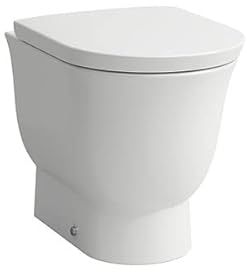 LAUFEN The New Classic Stand-WC, Tiefspüler, spülrandlos, H8238510000001, Farbe: Weiß