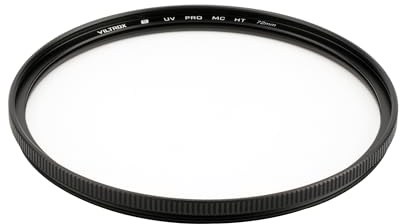 VILTROX Filtro de protección UV de 72 mm