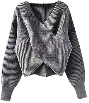 Herbst-Winter-3-teiliges Set für Damen, Elegantes Rollkragenpullover, Basic-Hemden + Kreuzstrickpullover + Langer Rock-Sets only Sweater L