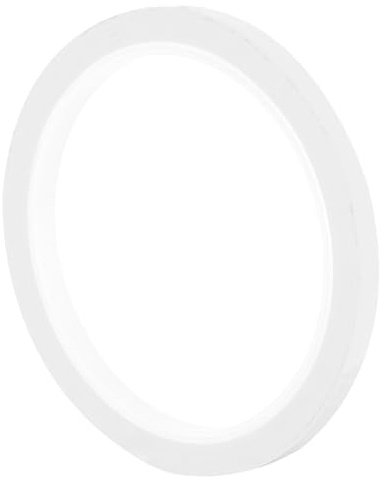 sourcing map 6mm x 33 Meters Graphic Tape Whiteboard Grid Marking Tape Pinstripe Chart Line, White