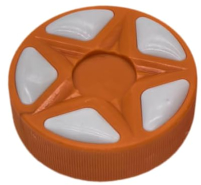 harayaa Puck de Hockey sobre Hielo de la Pelota de Hockey de la Calle, Juego de reemplazo Deportivo en Equipo de Entrenamiento al Aire Libre, Naranja