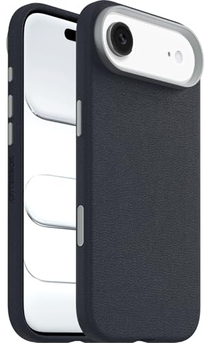 OtterBox Symmetry Series Cactus Leather MagSafe Case for iPhone Air, Shockproof, Drop proof, Protective Thin Case, 3x Tested to Military Standard, Blue