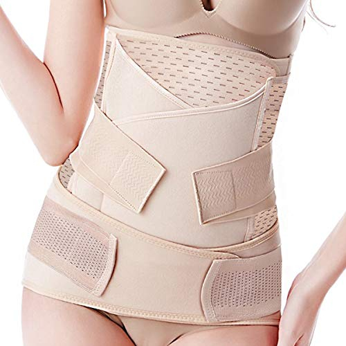 Tirain 3 in 1 Postpartale Unterstützung - Erholung Bauch/Taille/Becken Gürtel/Taille Gürtel postnatal bauchgurt & postpartum band & nach der geburt bauchgürtel