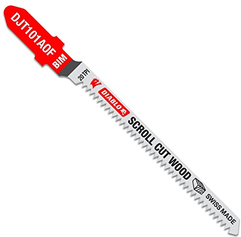 Diablo Bi-Metal Jig Saw Blades - 3-1/4 Length, 20 TPI, 5-Pack