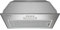 FIREGAS 52cm Integrated Cooker Hood, Built-in Cupboard Canopy Extractor Hood, Duct/Recirculating Extractor Fan Kitchen with LED Light, Reusable Aluminum Filter, Included C110 Carbon Filters, Silver
