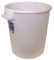 Faithfull 50 Litre (10 Gallons) White Builders Bucket