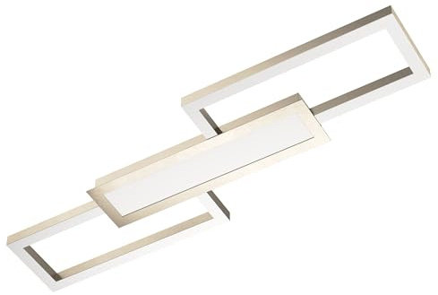 EGLO LED Deckenleuchte Monirote, Deckenlampe minimalistisch