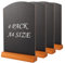 AHAQU 4PCS A4 Chalkboard, 11.8 x 8.6 Inch Tabletop Blackboard with Stand, Menu Chalk Board Sign for Wedding, Bar, Restaurant, Party
