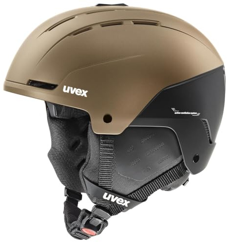 uvex Stance - robuster, effizient belüfteter Skihelm für Damen und Herren mit individueller Größenanpassung