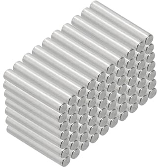 PATIKIL Perno di Posizionamento in 304 Acciaio Inox 2x12mm 100pz | Spina Centraggio Perni Metallo Cilindrica per Mensole Elementi per Posizione Componenti Fissaggio Mobili