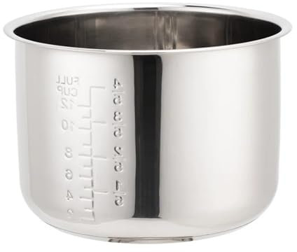 Ehvsgdj Olla arrocera de 4 l, Olla a presión eléctrica de Cocina, Repuesto de Revestimiento Antiadherente, Accesorios de Acero Inoxidable 304