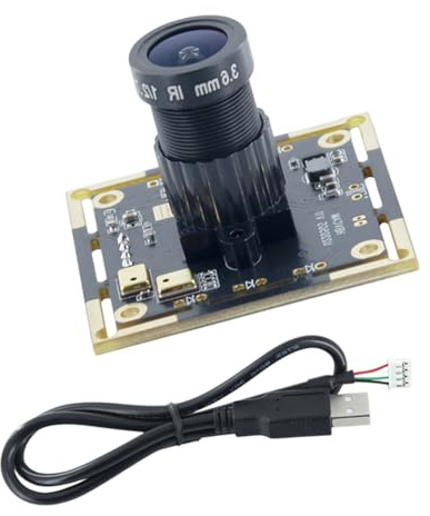 Module de caméra USB 2 MP pour applications de numérisation rapide avec double microphone numérique intégré pour la numérisation d'appareils webcam haute vitesse