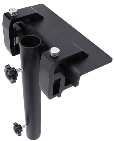 Cocoarm Flag Pole Mount Kit, Iron Truck Flagpole Holder with Adjustable Bracket for Trailers and Pickups, Fits 0.8 to 1.5 Inches Flagpoles