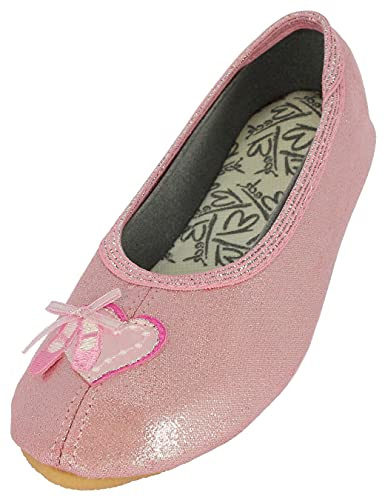 Beck Mädchen Ballett Gymnastikschuhe, Pink, 30 EU