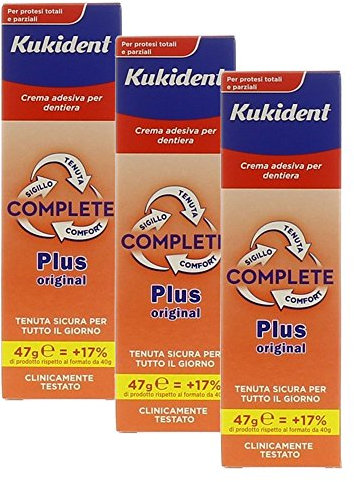 KUKIDENT COMPLETE PLUS 40 g - PACCO TRIPLO