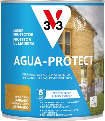 V33 - Protector decorativo agua protect roble claro 0,75l