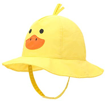 Azue Cute Baby Sun Hat,Wide-Brim Toddler Bucket Hats for Kids 0-8 Years