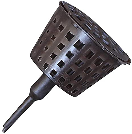 ANCLLO 100PCS Fertilizer Mesh Baskets Garden Nursery Pots Portable Aquarium with Lid Planting Nutrition Cups for Succulent Orchid Bonsai