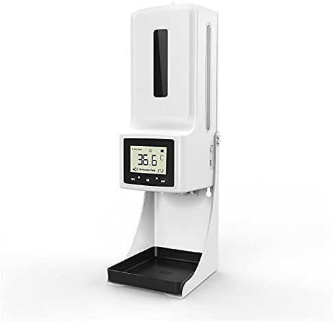 PENNY73 Contactless Alcohol Dispenser 2 in 1 Pro Wall Mounted with Alarm Automatic Disinfectant Sprayer Infrared Induction Electric Humidifier,No Shelf