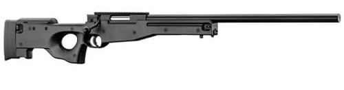 2EAGLE M59A Spring Sniper Airsoftgewehr/Material: Hochfester Kunststoff und Metall/Manuelles Nachladen (0,5 Joule)/Farbe: Schwarz