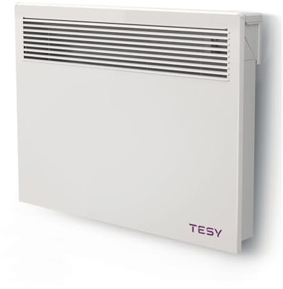 TESY Panel Heater 1000W Electric Radiator, Wifi Smart App, With Thermostat and Timer - Wall Mounted Lot 20 Compliant - Bathroom IP24 Rated - for Homes, Offices and More (1KW)