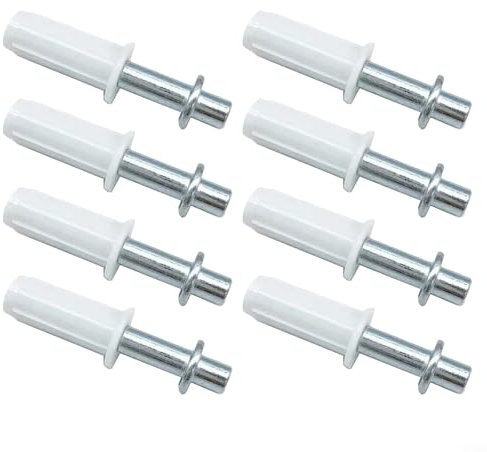 Kit de 8 pièces de porte pliante à deux volets, roue de guidage supérieur, pivot supérieur de porte de placard, pièces de réparation pour portes de placard de 3,5 cm d'épaisseur