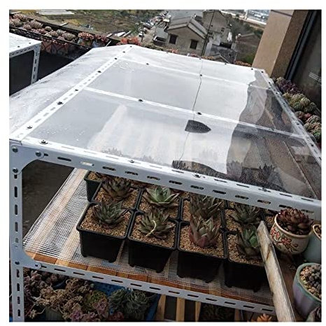 Klare Polycarbonatplatten, Dachverkleidung Ersatz-Paneele Für Gewächshaus Vordach, Wasserdicht UV-Schutz Thermische Isolierung Kunststoffplatten-Rolle, Leicht Zu Schneiden ( Farbe : 2mm , Größe : 2x3.