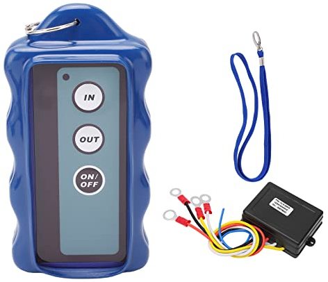 Vomeko Contrôleur De Treuil électrique à Télécommande De Treuil Sans Fil Universel, Récepteur De Commutateur De Télécommande De Treuil 434 MHz Pour Camion Pour VTT