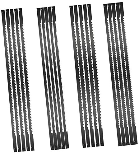 Chavisenty Lame per sega a scorrimento, lama per sega a scorrimento, lame per sega a scorrimento, lame per sega a scorrimento con perno, 10/15/18/24 denti, adatte per la lavorazione del legno