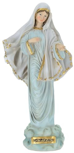 Holyart Imágenes de Resina y PVC: Virgen de Medjugorje Resina 20 cm